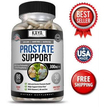 Kaya Naturals Prostate Support - Reduce Frequent Urination, Stamina Supplement