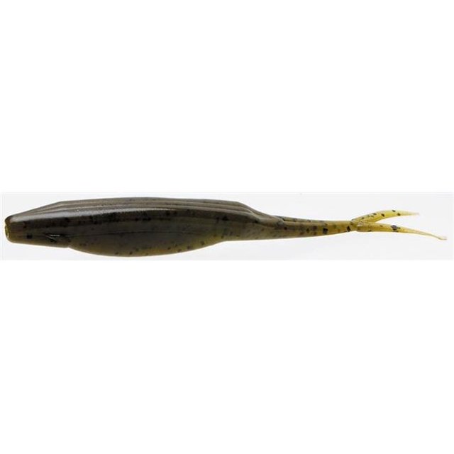 Super Fluke Appât - Citrouille Verte de 5,25 Po