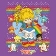 thumbnail image 2 of Girl's Rainbow Brite Ugly Sweater Characters Graphic T-Shirt, 2 of 4
