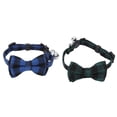 thumbnail image 4 of Collier pour Animaux, 4 Pcs Collier Mignon Doux à Carreaux pour Chien Nœud Papillon Réutilisable pour Petits Chiens Chats Lapins, 4 of 8