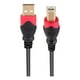 thumbnail image 2 of Cable USB a USB tipo B Steren 7.2 m reforzado con Conectores dorados USB-4905, 2 of 2