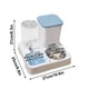 thumbnail image 2 of Dispensador de agua para mascotas de gran capacidad con separación de agua seca y húmeda, alimentador automático de agua y comida integrados, dispensador de agua para perros, alimentador., 2 of 5