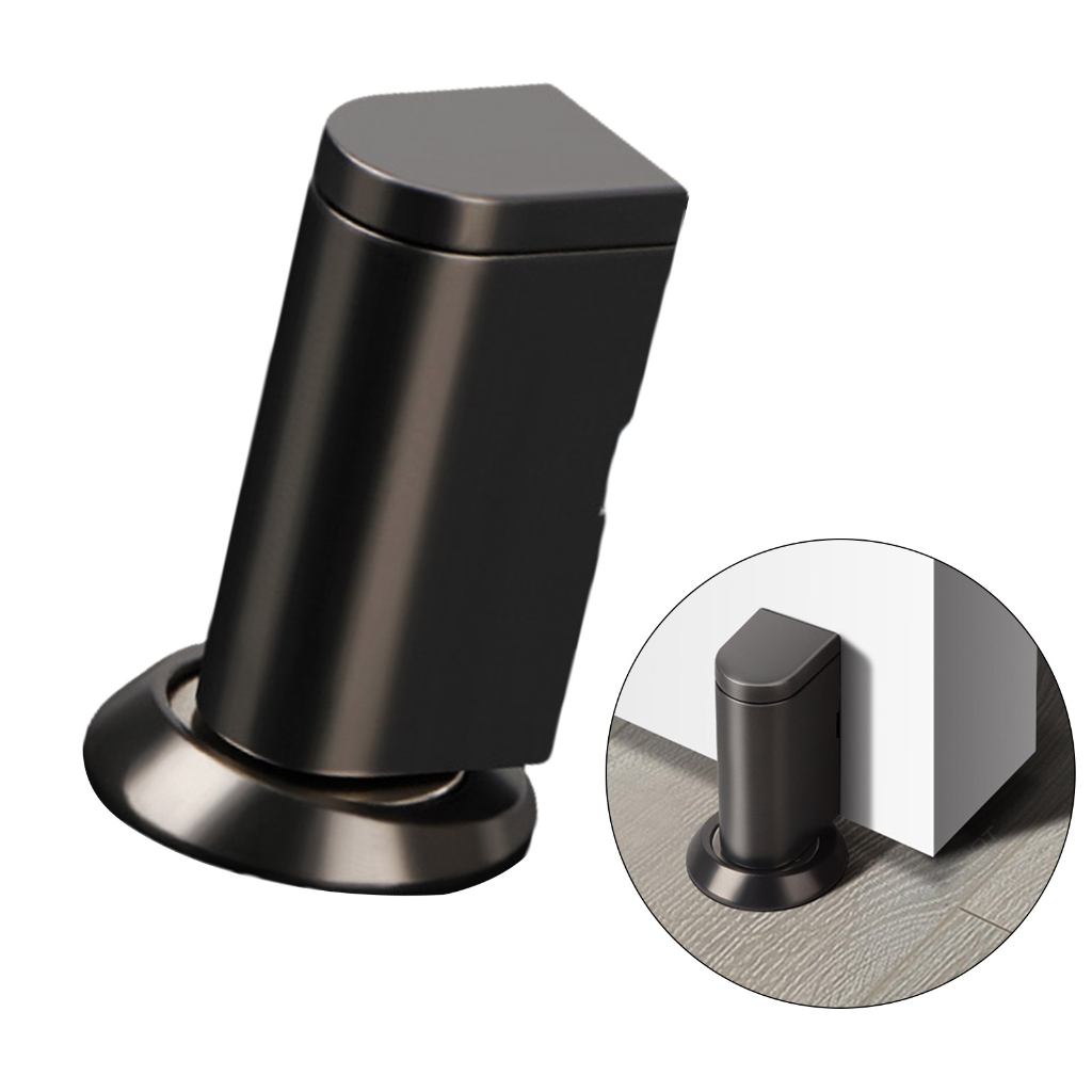WINDLAND Magnetic Door Stop Not Drill Wall Guard Doorstop for Multiple Door Thicknesses