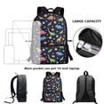 thumbnail image 6 of Jeiento Dinosaur Backpack for Boys 10-12 School Bag Primary School Back Packs with Side Pocket Student Book Bags Elementary Child Schoolbags Rucksack Heavy Duty Daypack, 6 of 6