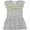 AC-Heather Grey, variant on Inktastic Caterpillar 3 Girls Toddler Dress