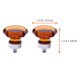 thumbnail image 2 of BESTYASH 2Ud Perillas De Cristal Para Muebles En Color Mango Claro Con Elegante Y Resistente, 2 of 8