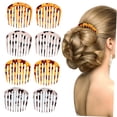 thumbnail image 4 of 8 Pcs Strong Hold Hair Clips and Combs Set - Versatile Everyday Hair Accessories for Women and Girls, 4 of 8
