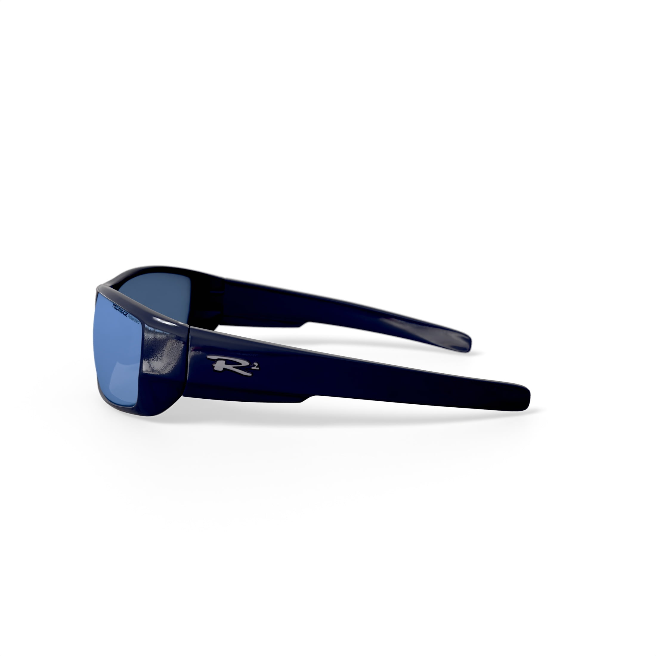 Red Ridge Sport Polarized Sunglasses, Roover, Black, with Case