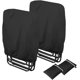 thumbnail image 1 of 2 piezas Funda para silla plegable impermeable, fundas Oxford para tumbonas, fundas para tumbonas de jardín, color negro, 1 of 5
