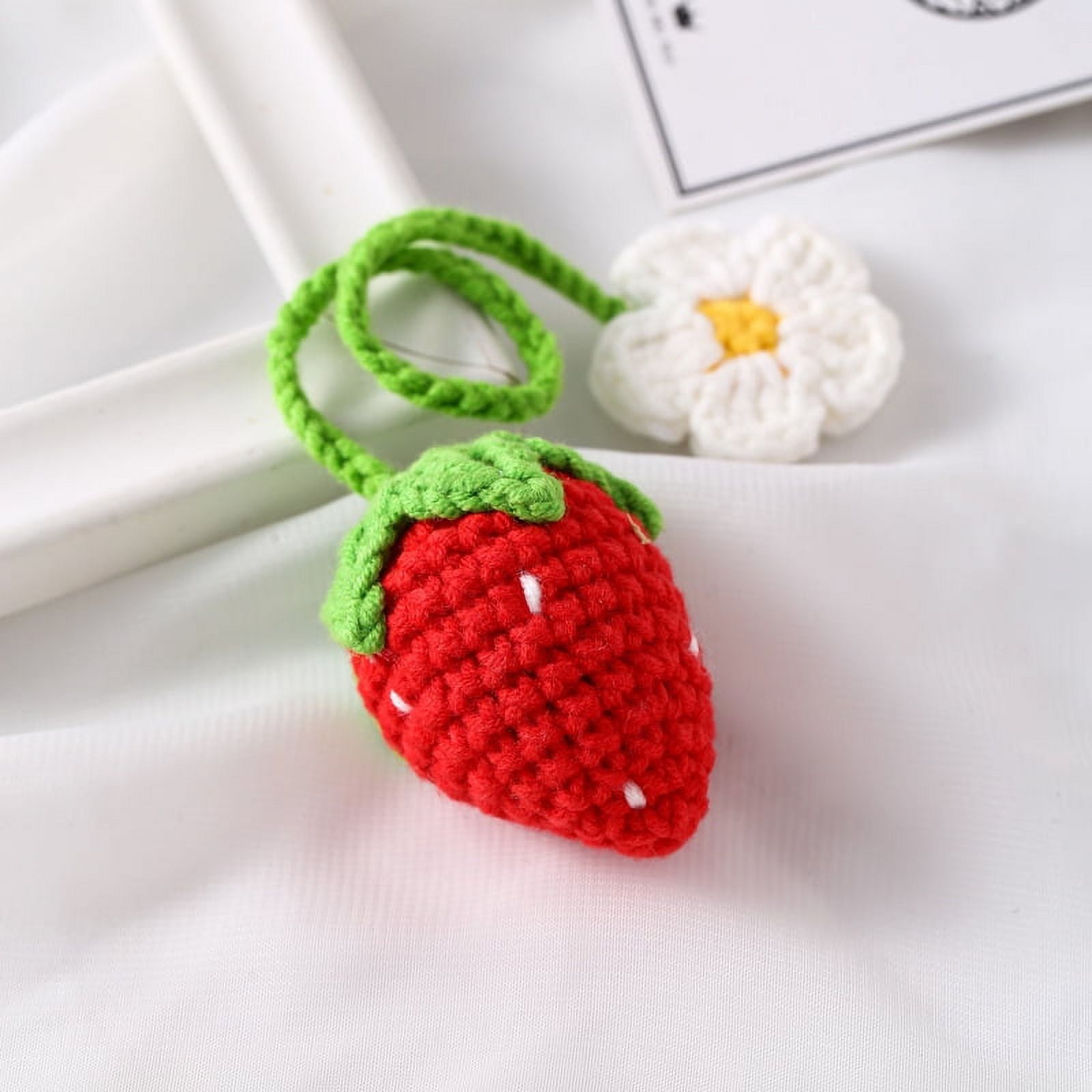 Fruit Salad Accessories for Keychains and Appliqués Crochet