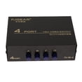 thumbnail image 2 of Conmutador de audio y video perfke VGA de 4 Puertos, 2 of 9