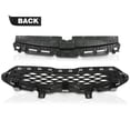thumbnail image 3 of Front Upper Bumper Grille Grill & Radiator Sight Shield Cover Fit for Kia Forte 2019-2021 KI1224116 KI1200205 86370M7000 86350M7010, 3 of 9