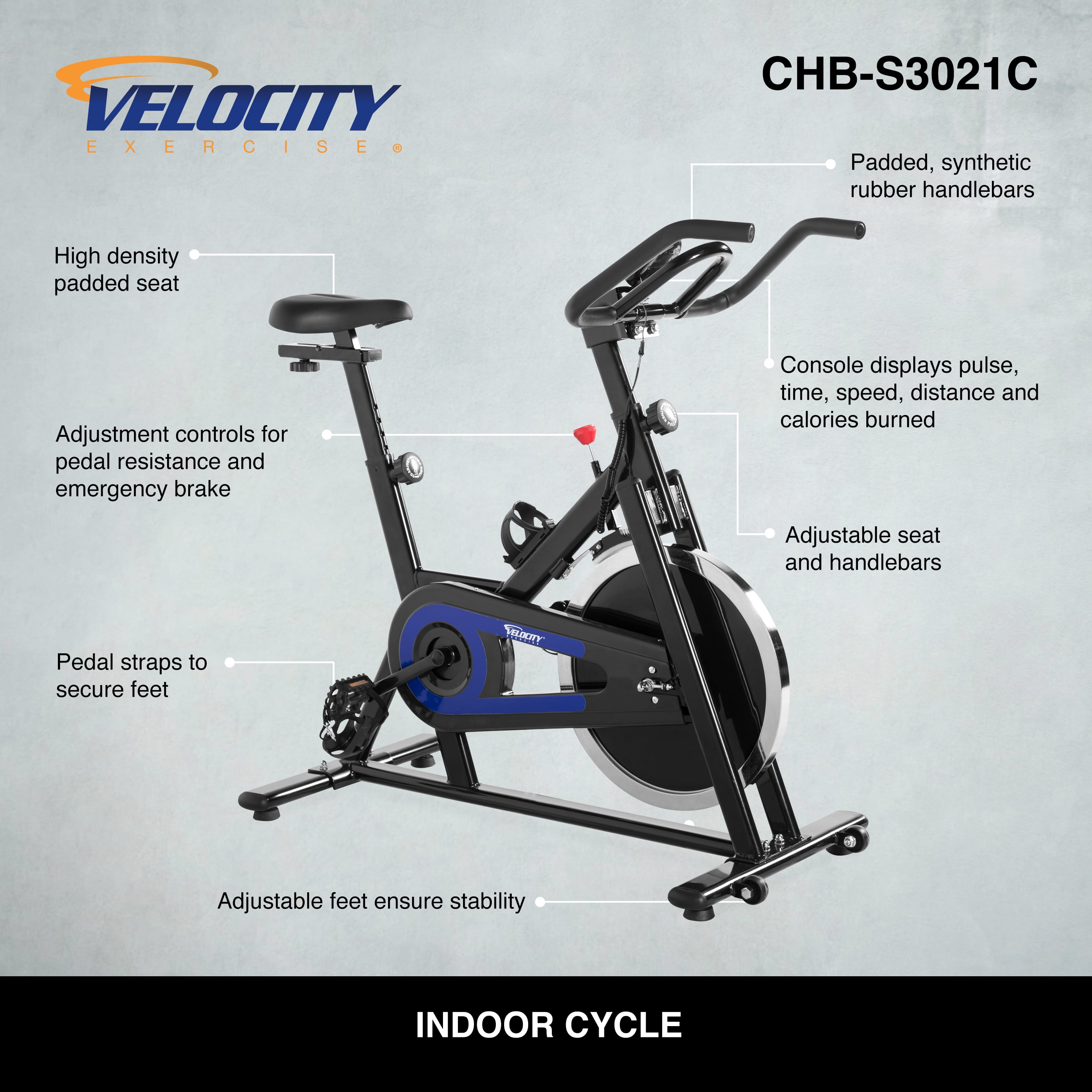 velocity spin bike