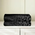 thumbnail image 4 of Leopard Flannel Fleece Blanket Throw Cheetah Print Plush Throw Blanket, for Sofa Couch Black Wild Animal Blanket Room Decor Safari Multi 20 Throw, 4 of 7