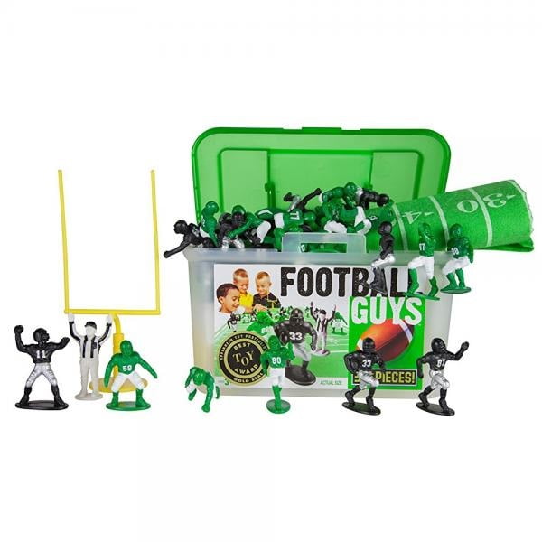 Kaskey Kids Football Guys Green Vs Black A Inspires Imagination With Open Ended Play A Includes 2 Full Teams And More A For Ages 3 And Up Walmart Com Walmart Com