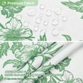 thumbnail image 6 of FRAMICS Sage Green Shower Curtain Sets with Non-Slip Rug & 12 Hooks, Heavy Duty Floral Cottagecore Fabric Bathroom Sets, Waterproof & Washable 72" x 72", 6 of 10