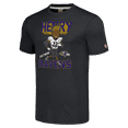 thumbnail image 2 of Men's Homage Derrick Henry Charcoal Baltimore Ravens Caricature Player Tri-Blend T-Shirt, 2 of 3