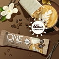 thumbnail image 5 of ONE Coffee Shop Protein Bars Caffeine, Vanilla Latte, Gluten Free with 20g Protein and only1g Sugar, Guilt-Free Snacking for High Protein Diets, 2.12 oz (12 Count), 5 of 6