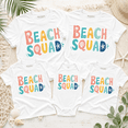 thumbnail image 5 of Beach Squad Tee, Matching Family Beach Shirts, Summer Holiday Outfit, Family Vacation Clothing, Beach Party Shirt, 5 of 7