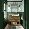 thumbnail image 2 of S4Sassy Self-Stick Decorative Wallpaper, Abstract Banana Leaf Wall Paper, Textured Vinyl Waterproof Contact Paper, Green, 25"x120" Removable Renter Friendly Wall Covering For Bedroom, Dining room, 2 of 9