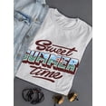 thumbnail image 3 of Sweet Summer Time T-Shirt Women -Smartprints Designs, Female Medium, 3 of 4
