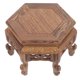 thumbnail image 3 of Base de madera para maceta con pedestal, pedestal de exhibición de madera para jardineras., 3 of 8
