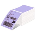 thumbnail image 4 of Etiquetas térmicas Phomemo 4x6 500 piezas moradas para impresora de envío, 4 of 8