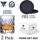 thumbnail image 2 of Whiskey Glass Set Of 2, Scotch Bourbon 10oz Crystal Whiskey Glasses Cups, 100% Lead Free Cocktail Glasses Drinkware With Coasters And Luxury Box, 2 of 5