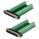 thumbnail image 2 of Conector de Placa de Conexión Macho Hembra DB37 de 4 Piezas, Adaptador Sin Soldadura de Terminal de Puerto Serie RS232 D-SUB de 37 Pines, 2 of 5