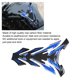 thumbnail image 3 of 8,7 X 5,9 Pulgadas De Fibra De Carbono Real Para Motocicleta, Protector De Almohadilla De Tanque De Combustible, Pegatina Adhesiva TQ003, Ajuste Universal Para Dukadi, 3 of 7