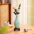 thumbnail image 2 of ROKR 3D Puzzle Vase with 160 3D Jigsaw Puzzle Pieces, Summer Blossoms Emerald Garden Building Block Toy for Adult, Christmas Birthday Gifts,for Housewarming Flower Arrangements & Home Decoration, 2 of 6