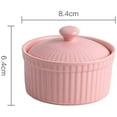 thumbnail image 2 of SAYDY 4 Oz Ramekin Bowls with Lids, for Creme Brulee Souffle, Porcelain Ramekins for Baking, Classic Style Ramekins Bowls,White, 2 of 7