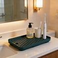 thumbnail image 6 of Weloille Double Layer Drain Tray 1 Piece, Food Grade Plastic Tea Tray Kitchen Counter Drainage Tray, BPA-Free Multi-Functional Water Filter Tray, Ideal for Cup Dish Fruit Vegetable Drainage Use, 6 of 6