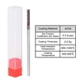 thumbnail image 4 of Uxcell 4mm Dia 4mm Shank 100mm Length HRC55 Carbide AlTiN Coated 4 Flute Square Nose End Mill, 4 of 6