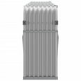 thumbnail image 3 of vidaXL Log Holder Light Grey 300x45x100 cm Galvanised Steel, 3 of 5