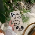 thumbnail image 4 of Cute Cartoon Graffiti Dog Avatar Soft Phone Case Compatible with iPhone Case (White,iPhone 12), 4 of 5