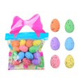 thumbnail image 2 of Dserhfy 18 Pcs Foam Easter Eggs DIY Fake Colored Eggs Easter Basket Fillers Spotted Faux Eggs for Easter Egg Hunt Wreaths Decor, 2 of 8