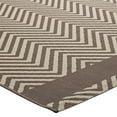 thumbnail image 4 of Optica Chevron With End Borders 8x10 Indoor and Outdoor Area Rug-R-1141-810, 4 of 7