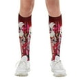 thumbnail image 7 of Hazbin Hotel Compression Socks Support Knee High Socks For Running Hiking Athletic Nursing, 7 of 7