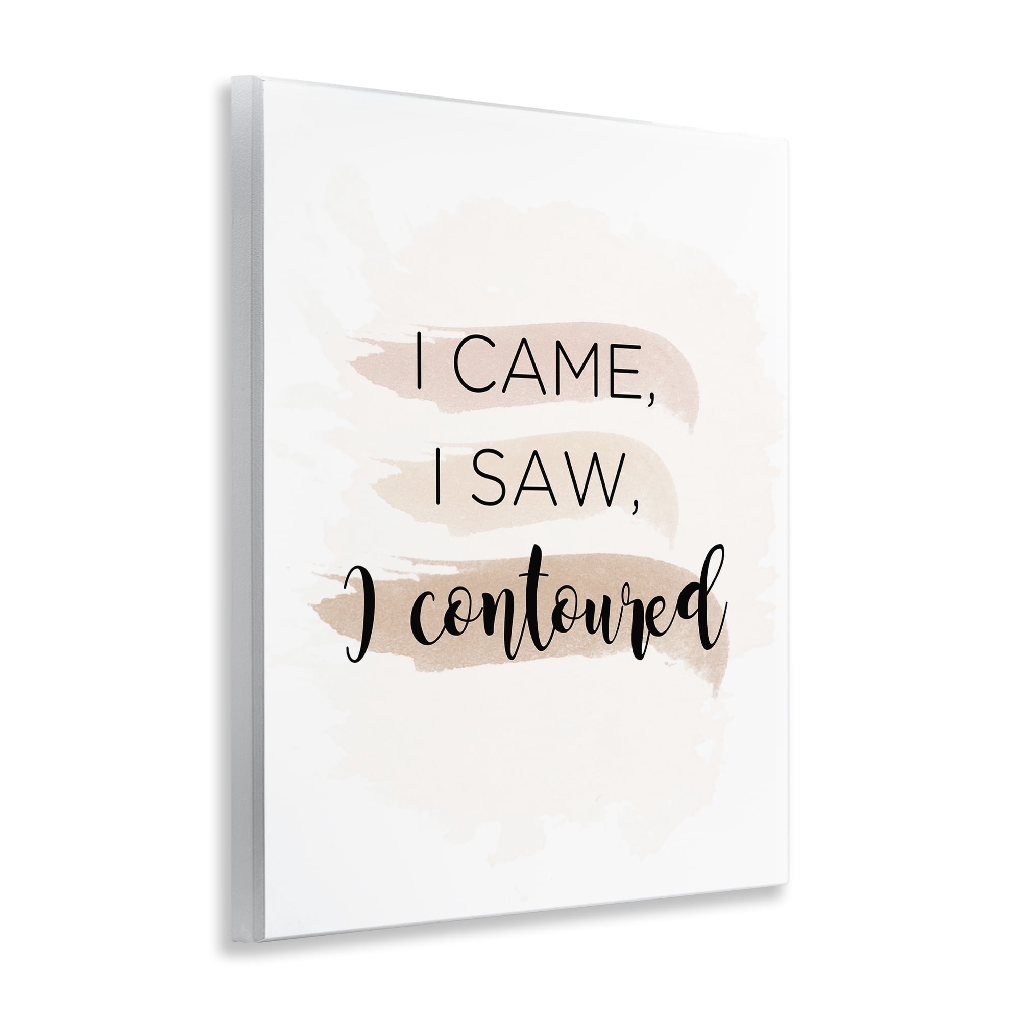 Stupell Industries Came Saw Contoured Beauty & Fashion Painting Unframed Art Print Wall Art, 11 x 14