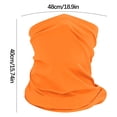 thumbnail image 3 of hengsof Men's Summer UV Protection Cooling Neck Gaiter Face Clothing Neck Gaiter Mask Scarf Sunscreen Breathable Bandana, 3 of 9