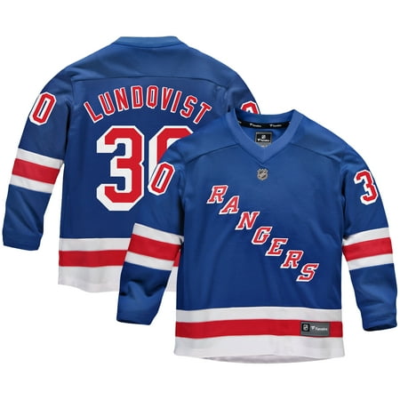 Henrik Lundqvist New York Rangers Fanatics Branded Youth Replica Player Jersey -
