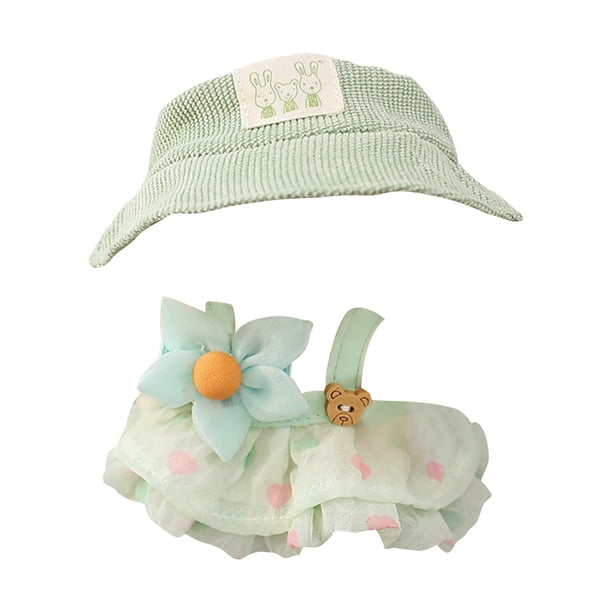 Adorable oso de peluche muñeca con vestido lindo suave animal de peluche de juguete para niños niñas niños perfecto para cumpleaños de Navidad
