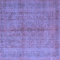 thumbnail image 1 of Ahgly Company Machine Washable Indoor Square Persian Blue Traditional Area Rugs, 5' Square, 1 of 4
