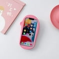 thumbnail image 6 of Kawaii Phone Cases Apply to iPhone 15 Pro,Cute Cartoon Flip-Flops Pink Phone Case 3D Funny Case for Women Girls Soft Silicone Shockproof Cover for iPhone 15 Pro, 6 of 7