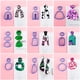thumbnail image 3 of Cortadores de arcilla polimérica, cortadores de arcilla DIY, formas para hacer joyas de polímero con ganchos para tarjetas y pendientes, bolsas de plástico DIY, 3 of 8