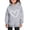 Gray, variant on BaoFuBaoMei Travel Hoodies for Boys Girls Valentines Heart Long Cuffed Sleeve Sweatshirt Tops Fleece Lined Loose Hooded Fall Clothes for School Party Classroom Celebration