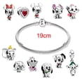 thumbnail image 3 of Pandora Disney Berloques Minnie Mickey Mouse Silver Bath Bracelet 925 Charm Pulseras Para Perros Y Gatos, 3 of 3