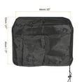 thumbnail image 2 of Cubierta de Aire Acondicionado Unique Bargains 25x21x17 Pulgadas Oxford Impermeable Negro Accesorios para Aire Acondicionado de Habitacion, 2 of 6