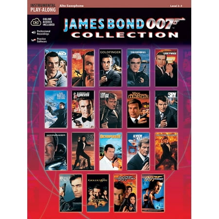 James Bond 007 Collection: James Bond 007 Collection: Alto Sax, Book & Online Audio/Software (Other)